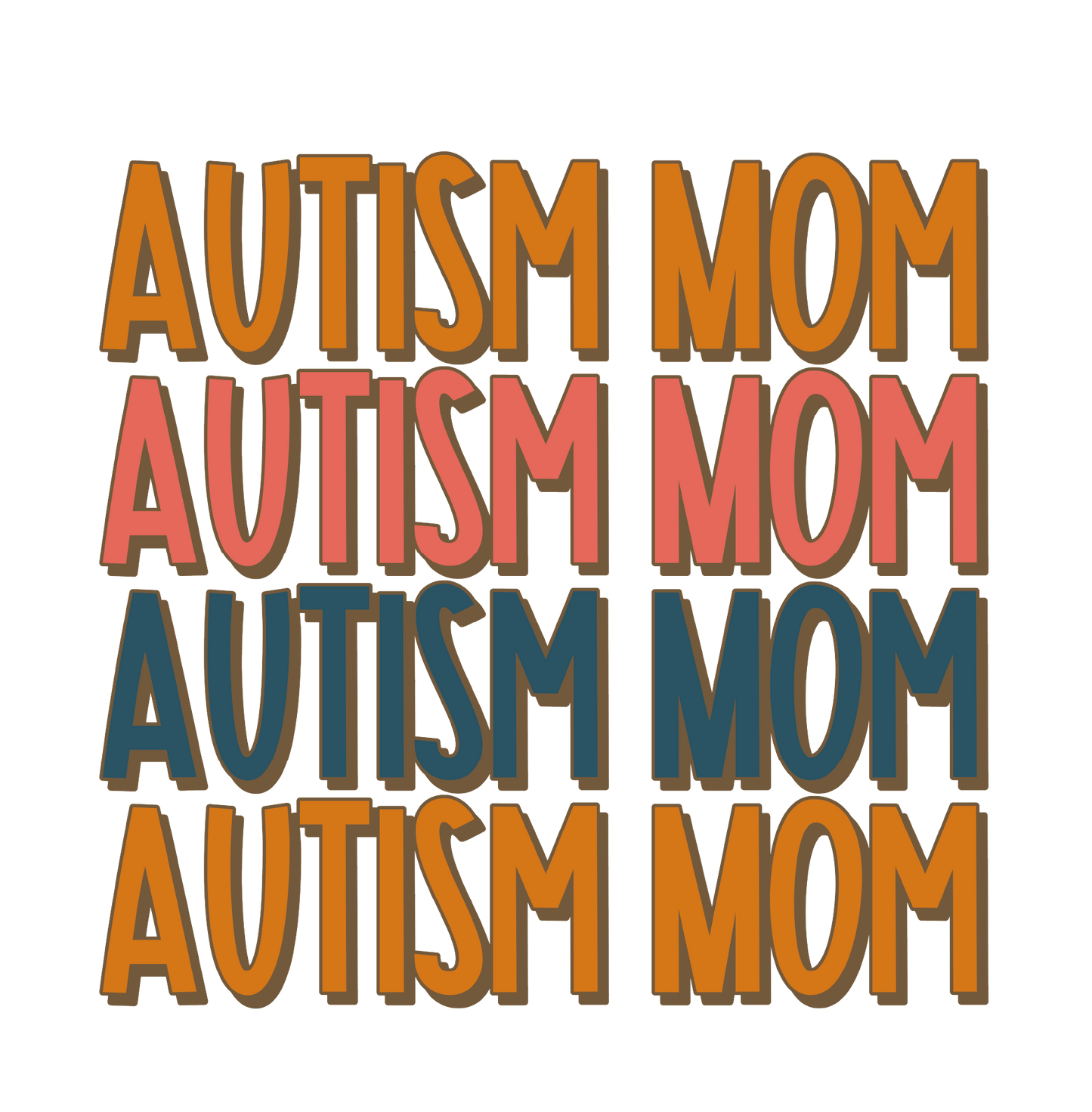 Autism Mom Decal